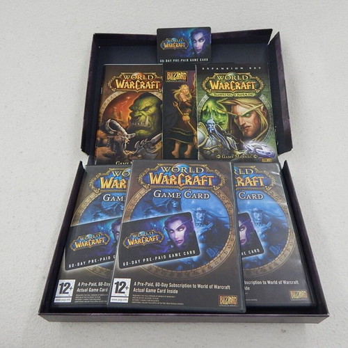 World of WarCraft Battle Chest collectible set like new
