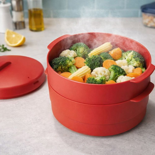 Tupperware Steamer Complete Set, New