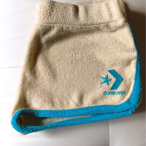 Converse shorts like new, yellow with turquoise details, size S