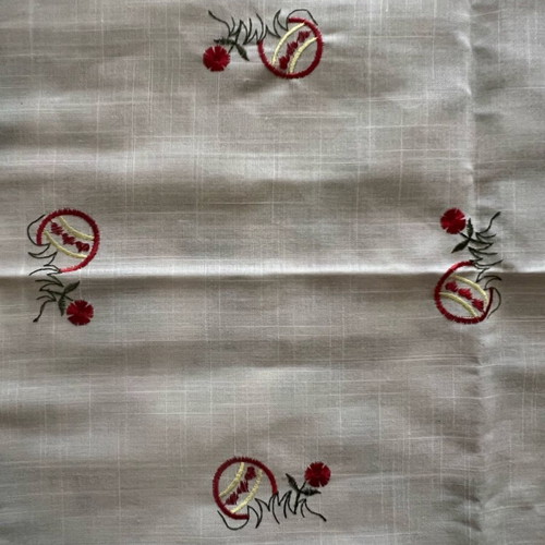 Easter tablecloth new with design 85x85 cm