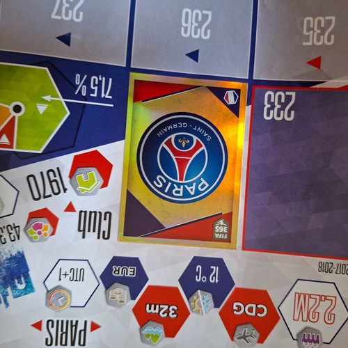 Fifa 365 Panini sticker album like new with collectible stickers