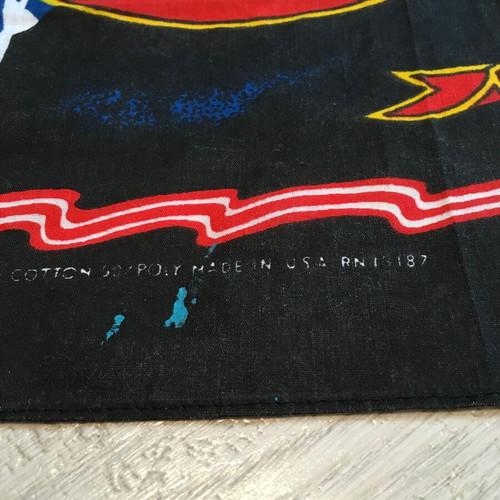 Harley Davidson Bandana vintage 80's with Bald Eagle logo, new