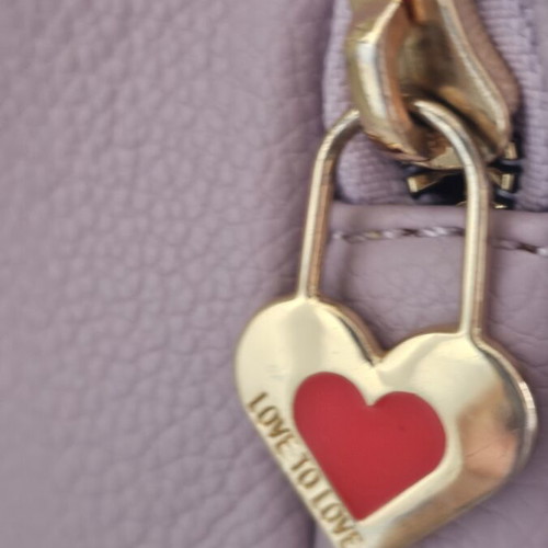 Love to Love backpack used, pink, leather