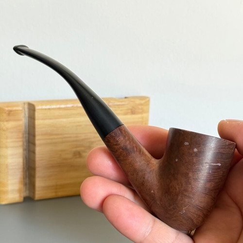 Dr Grabow Hillcrest Tobacco Pipe used, vintage bent briar with White Spade