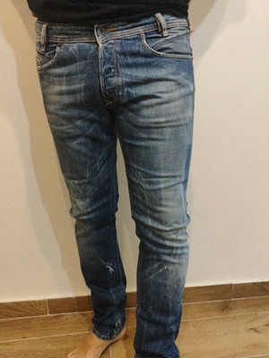Diesel men's jeans used, size 34, slim fit