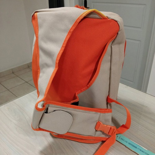 Crossbody bag new orange durable material for daily use