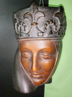 CrownedUta von Naumburg Art Wall Piece like new