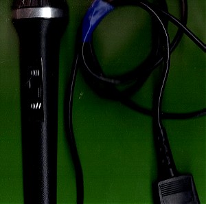 ex038 Dynamic microphone - μικρόφωνο για κασετόφωνο με διακόπτη ON-OFF - αμεταχείριστο