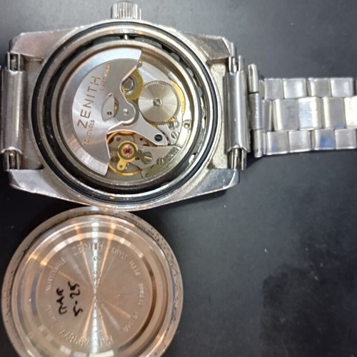 Zenith Defy A7682 vintage wristwatch used, full service