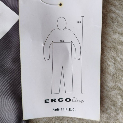 Work overalls size XL new, gray