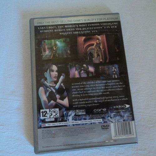 Lara Croft Tomb Raider PS2 game used