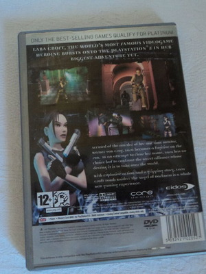 Lara Croft Tomb Raider PS2 game used