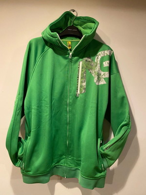 New Look Vintage Hoodie Jacket green, like new