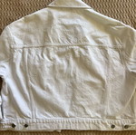 COS Denim Jacket, oversized, white