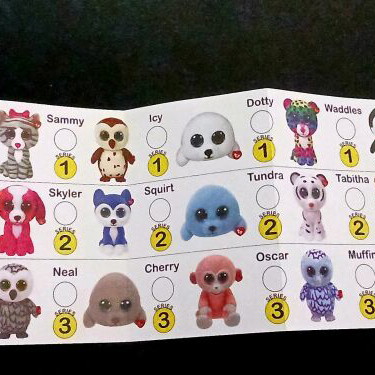 Ty MINI BOOS set new