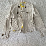 Roxy jacket like new, beige, size M