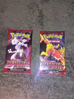 Pokemon Destined rivals 2 σφραγισμένα booster packs καινούργια