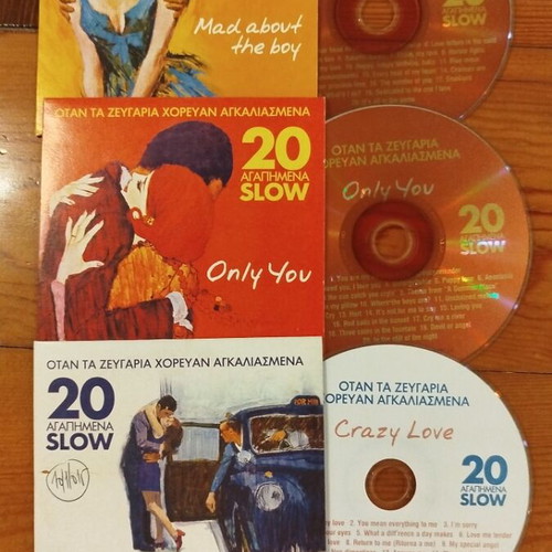 When Couples Danced Embraced 3-CD Music Collection, 20 Classic Slow Songs Each