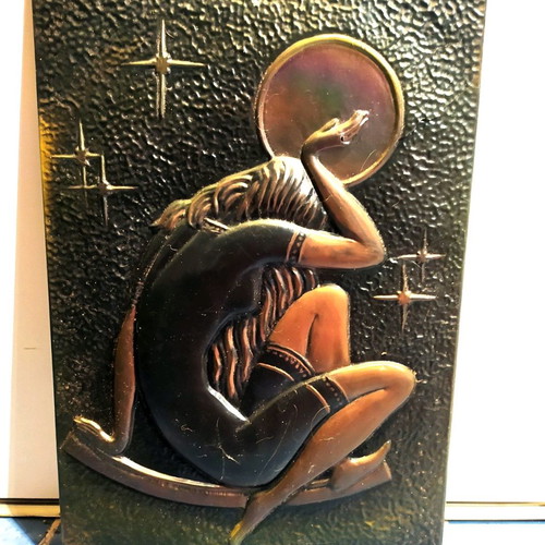 Woman With Moon 3D Art Print 42×28
