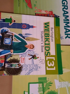 Webkids 3 Burlington books used without grammar book