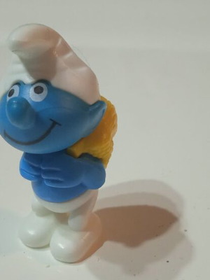 Smurf collectible 4 cm like new