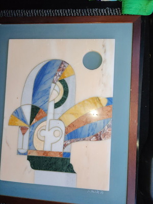 Marble artwork like new