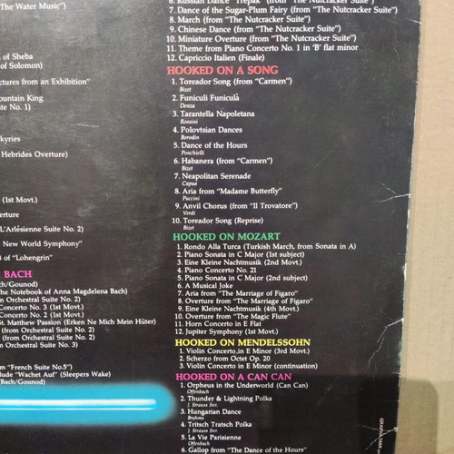 Hooked On Classics vinyl used, classical music