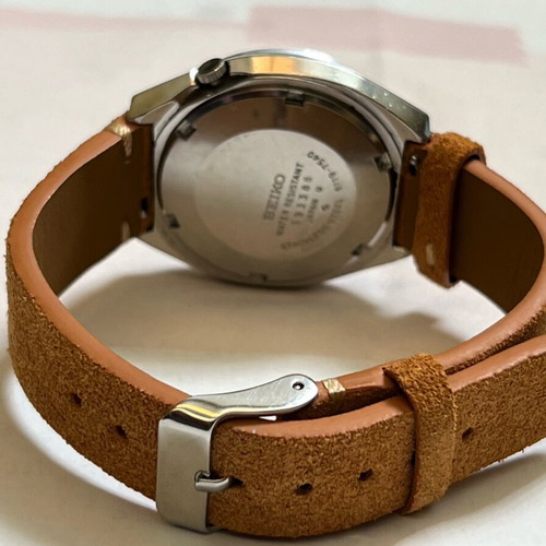Vintage Seiko 5 wristwatch used, automatic, 1970s