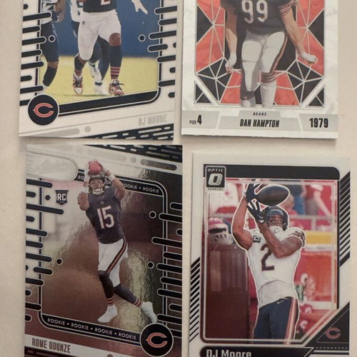 Chicago Bears Absolute Football Panini & Panini Optic loot like new