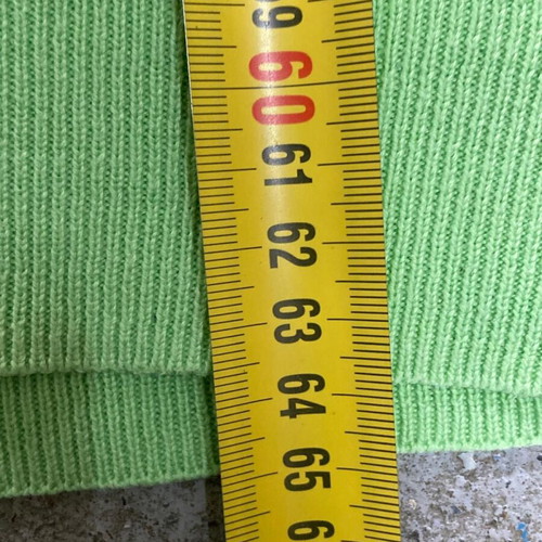 Ralph Lauren V-neck sweater L light green purple pony
