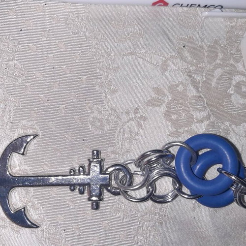 Necklace new with anchor nautical style