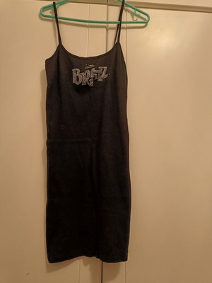 Bratz Black Short Dress Bershka like new, size S