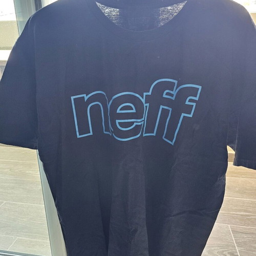 Neff short-sleeve t-shirt black size L like new unisex