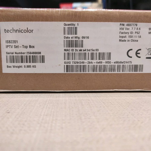 Vodafone TV decoder like new, package
