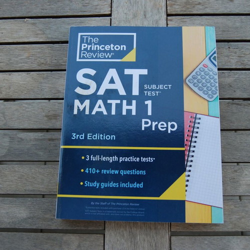 SAT Math 1 Prep 3rd Edition like new