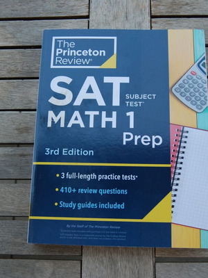 SAT Math 1 Prep 3rd Edition like new