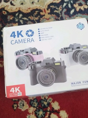 Φωτογραφική μηχανή MBD 4K καινούργια με φακό και κάρτα μνήμης