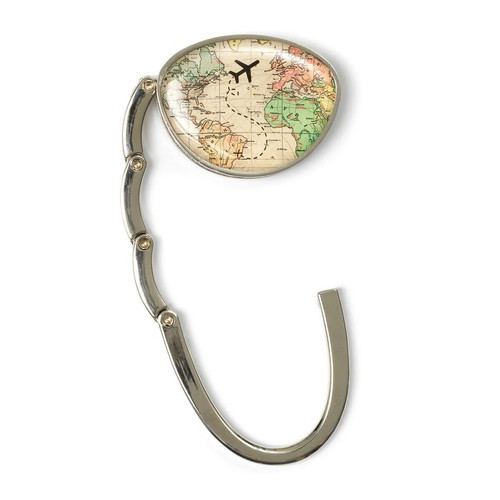 Legami I Love My Bag (Map) bag hanger new, multicolor
