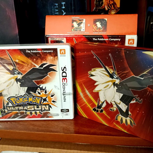 Pokemon Ultra Sun Fan Edition Nintendo 3DS game like new, English version