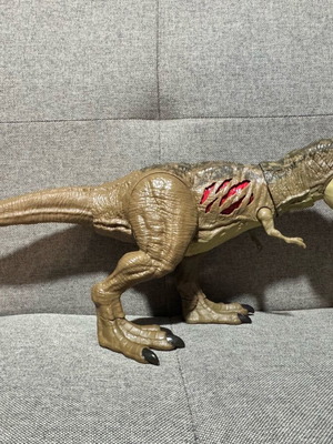 Jurassic World Extreme Damage T-Rex dinosaur used, large size