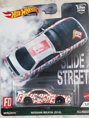 Hot Wheels Premium Nissan Silvia S14 παιχνίδι αυτοκίνητο, σφραγισμένο