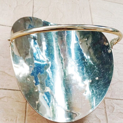 Metal Firewood Holder used