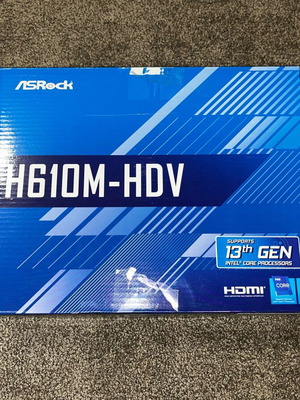 Μητρική ASRock H610M-HDV καινούργια