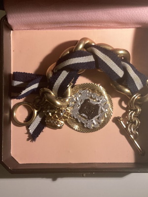 Juicy Couture βραχιόλι vintage με γούρια και κουτί