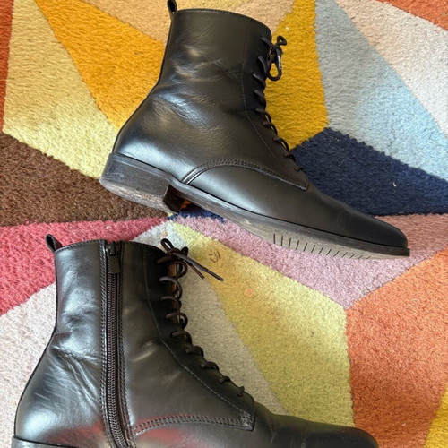 Leather boots The Workshop world like new, size 40, black