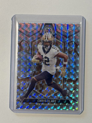 2024 Panini Mosaic Prizm Chris Olave New Orleans Saints #157 new