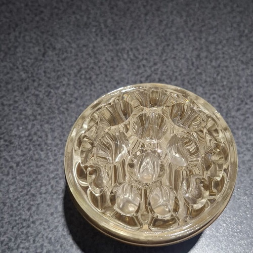 Rose Bowl Flower Frog brass vase vintage like new