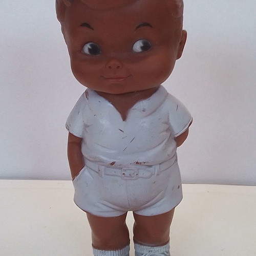 Rubber vintage Co Newton Boy Frog 1962 toy used