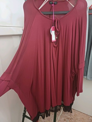 Blouse dress new red size XL
