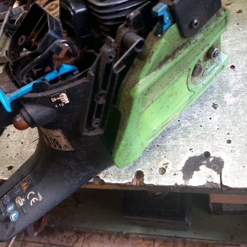 Florabest chainsaw used for spare parts and repair